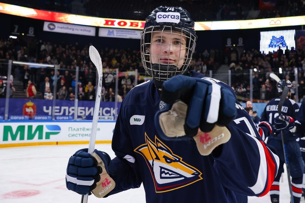 Walt Ruff on X: "With the 124th overall selection in the 2024 NHL Draft,  the #Canes pick defenseman Alexander Siryatsky. 17 years young, he played  his first KHL games this past season