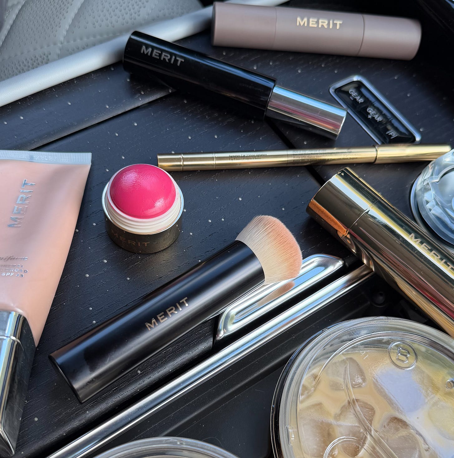 Erin's favorite Merit beauty products.