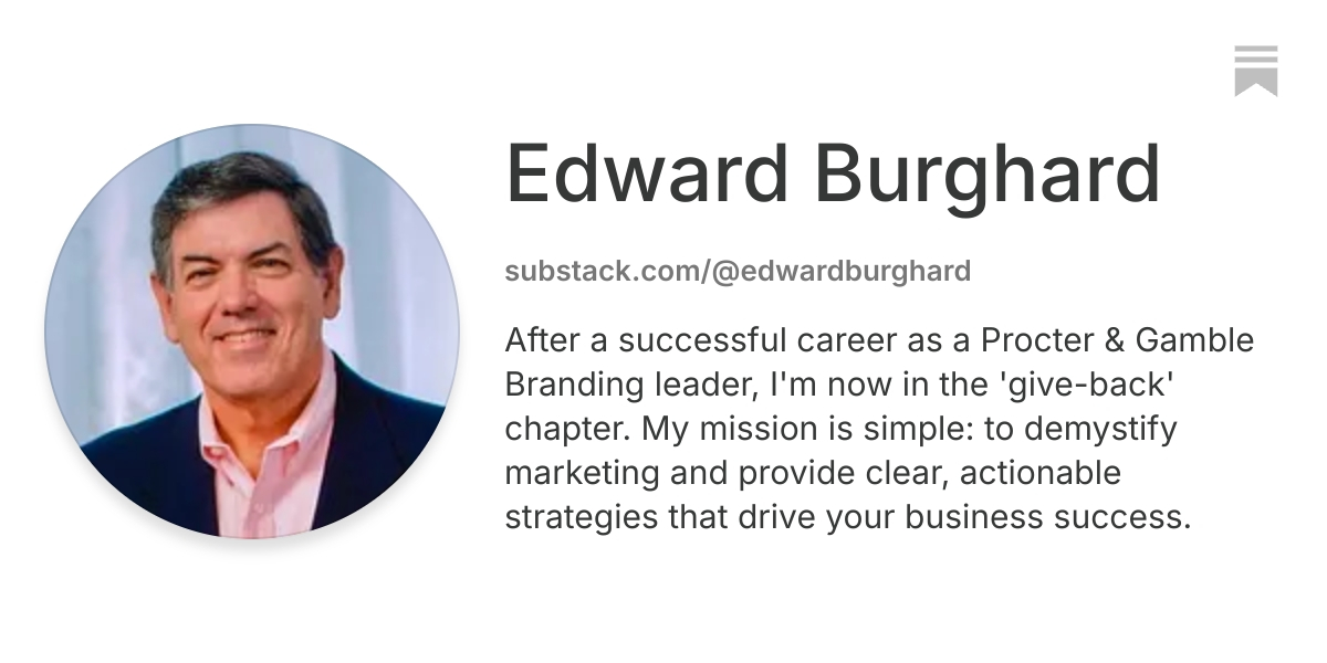 Edward Burghard | Substack