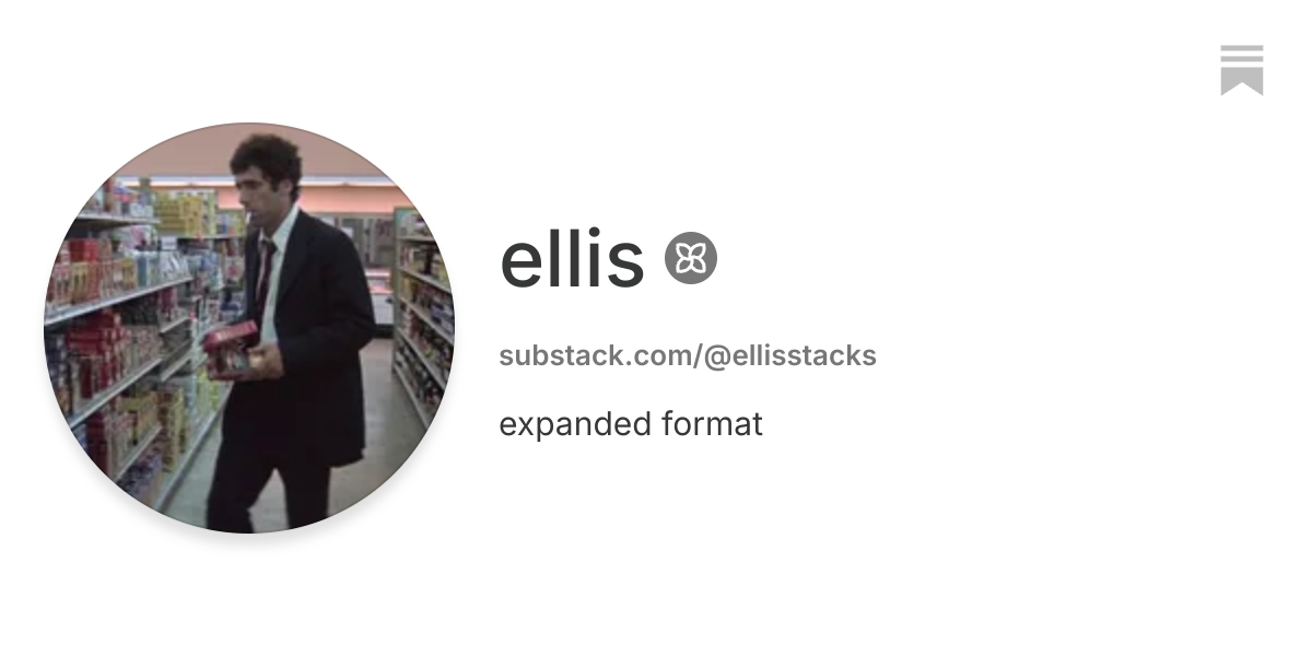 ellis | Substack