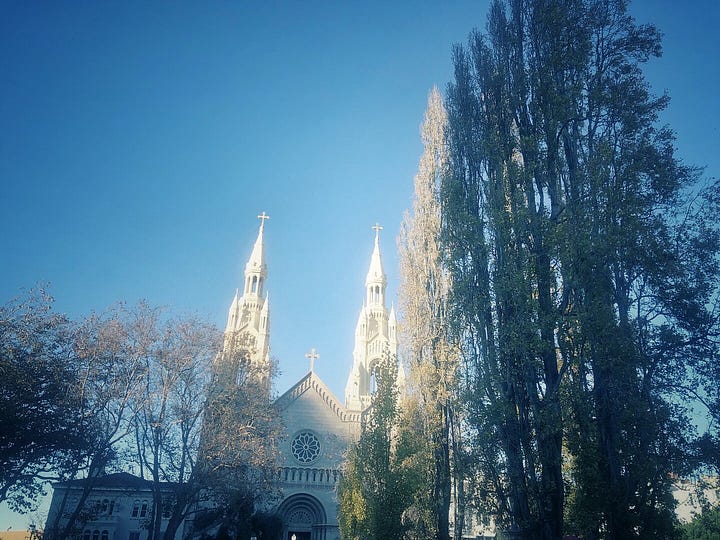 Music at the new Lost Church; St. Peter & Paul Church in North Beach