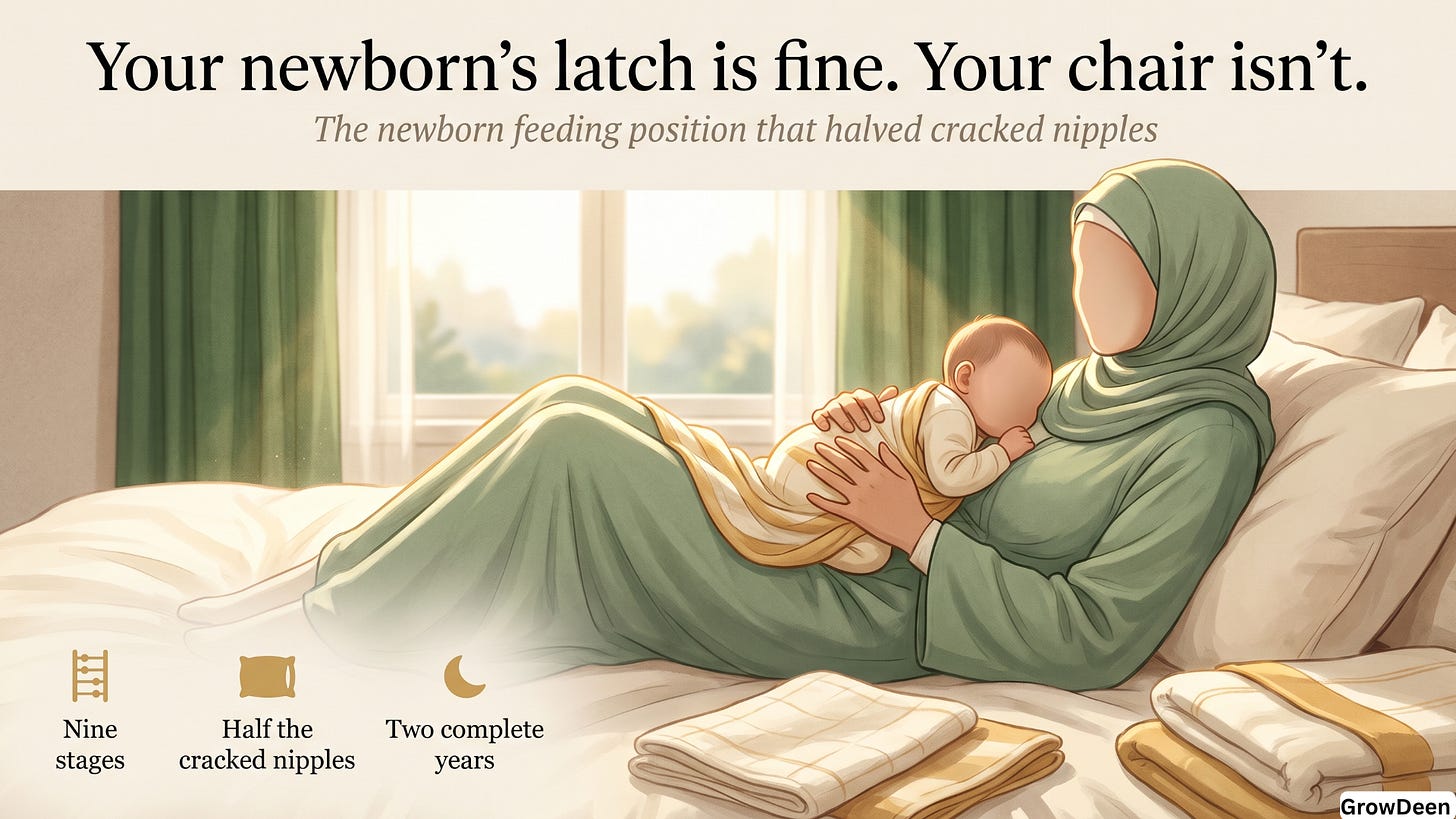 Your Newborn's Latch Is Fine. Your Chair Isn't. Your Newborn's Latch Is Fine. Your Chair Isn't.