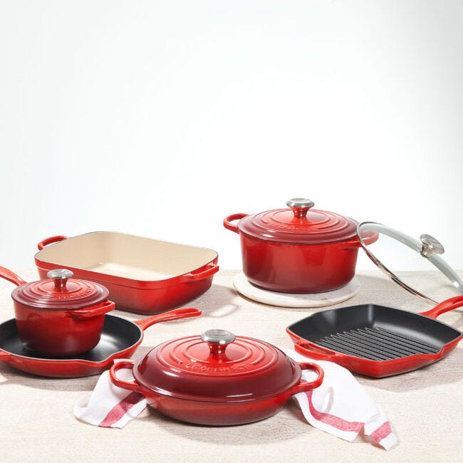 10-Piece Cast Iron Set image number 0 10-Piece Cast Iron Set image number 0