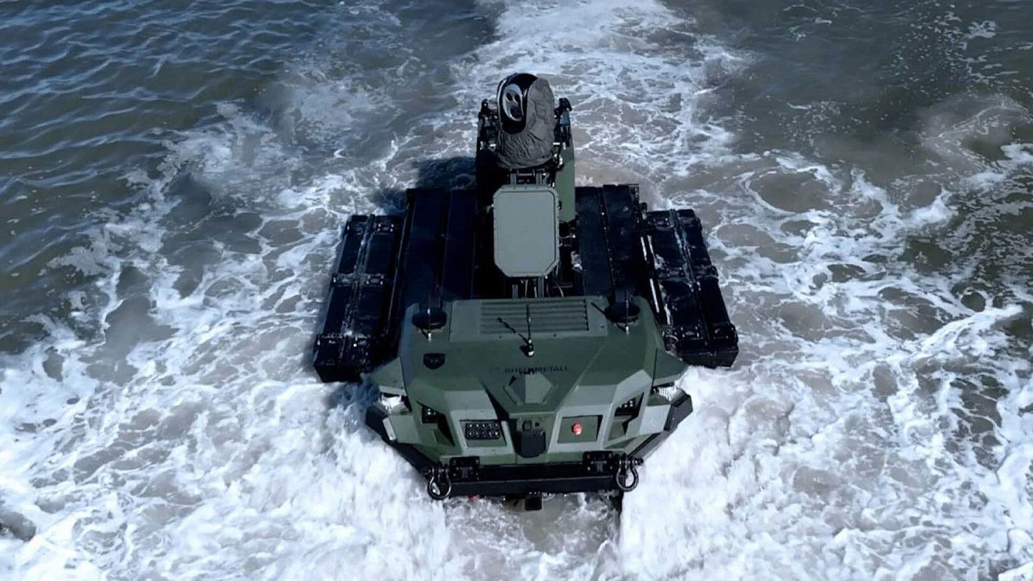 Rheinmetall US vehicle