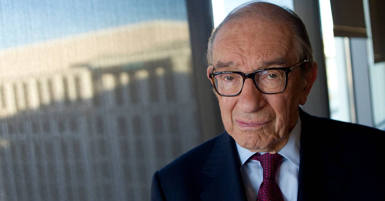 Alan Greenspan's net worth as he turns 100 - TheStreet Alan Greenspan's net worth as he turns 100 - TheStreet