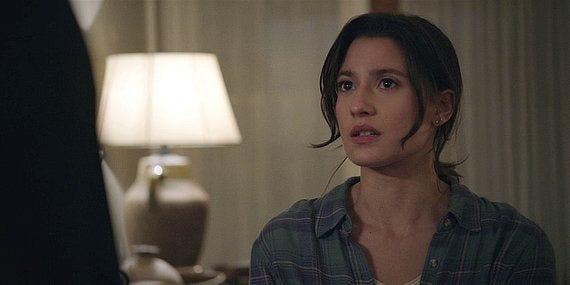 Cassie reacts to Walker being funny about riding shotgun or in the trunk. Cassie reacts to Walker being funny about riding shotgun or in the trunk.