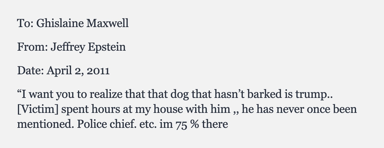 May be a meme of text that says 'To: Ghislaine Maxwell From: Jeffrey Epstein Date: April 2, 2011 