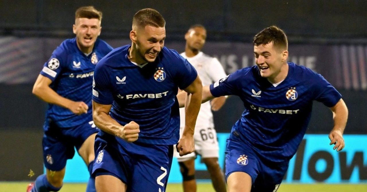 CroatianSports on X: "🇭🇷🏆 DINAMO ZAGREB ARE HEADED TO THE CHAMPIONS  LEAGUE!!! Dinamo defeat Qarabag 5-0 (on aggregate) and will now play  amongst Europe's elite in the newly revamped 36-team tournament.  https://t.co/URNVcz73ho" /