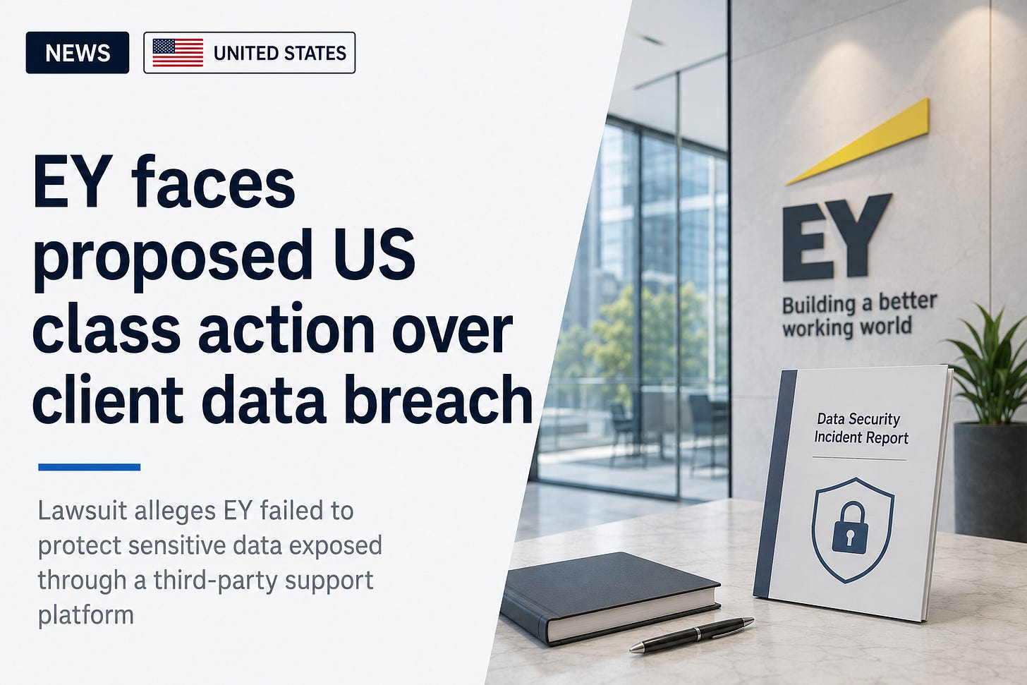 Lawsuit alleges EY failed to protect sensitive tax, financial and personal information exposed through a third-party IT support platform Lawsuit alleges EY failed to protect sensitive tax, financial and personal information exposed through a third-party IT support platform