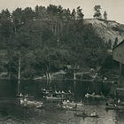 Hanover Boat Association outing, 1889