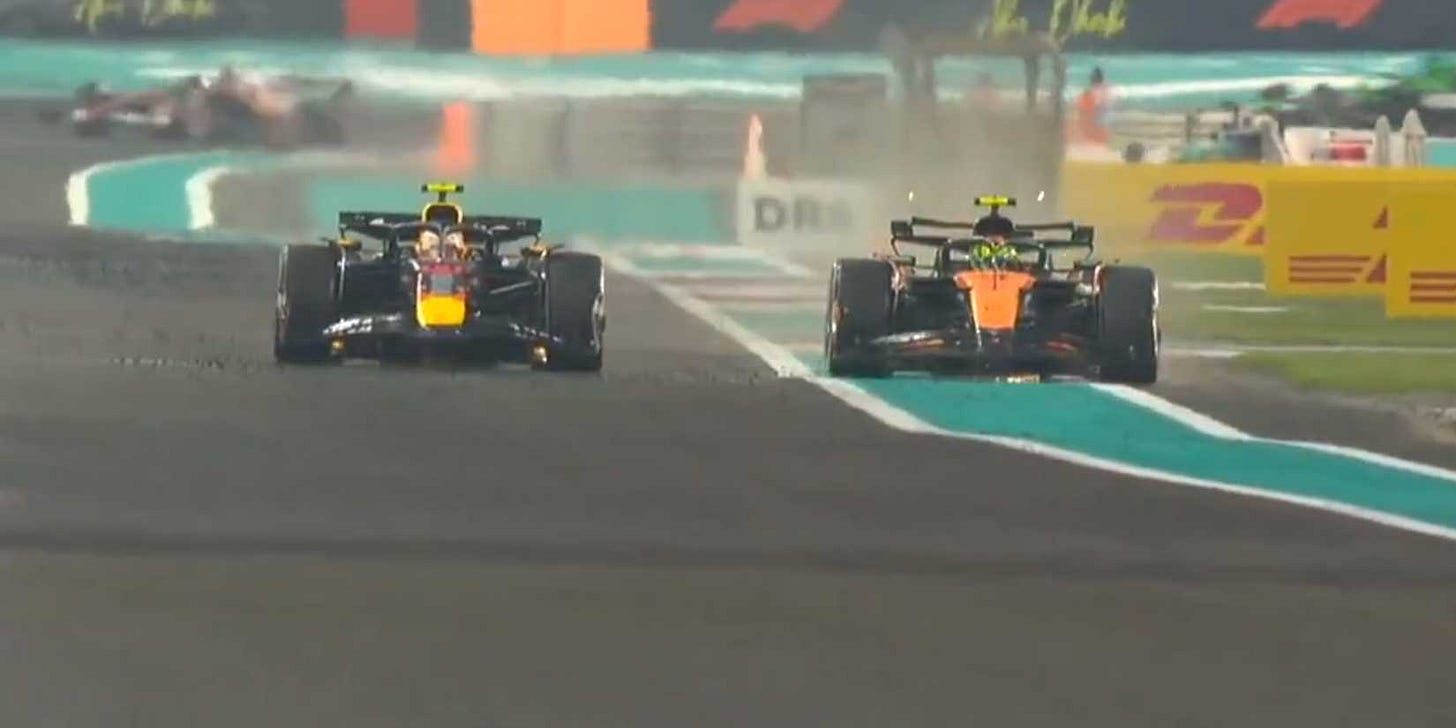 Why Lando Norris Wasn't Penalised For Illegal Overtake on Yuki Tsunoda at Abu Dhabi GP Why Lando Norris Wasn't Penalised For Illegal Overtake on Yuki Tsunoda at Abu Dhabi GP
