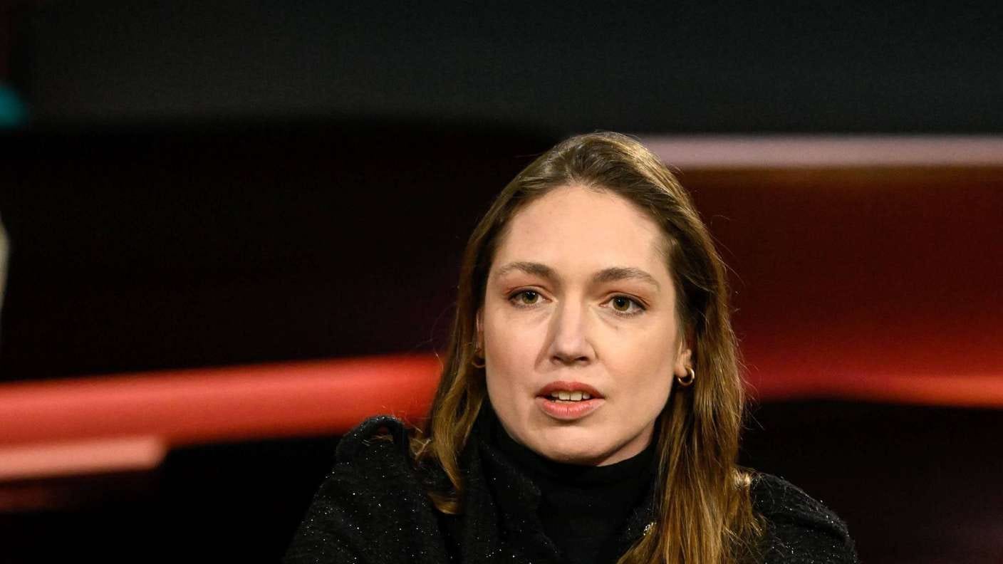 Philippa Sigl-Glöckner Anfang 2024 bei Markus Lanz.