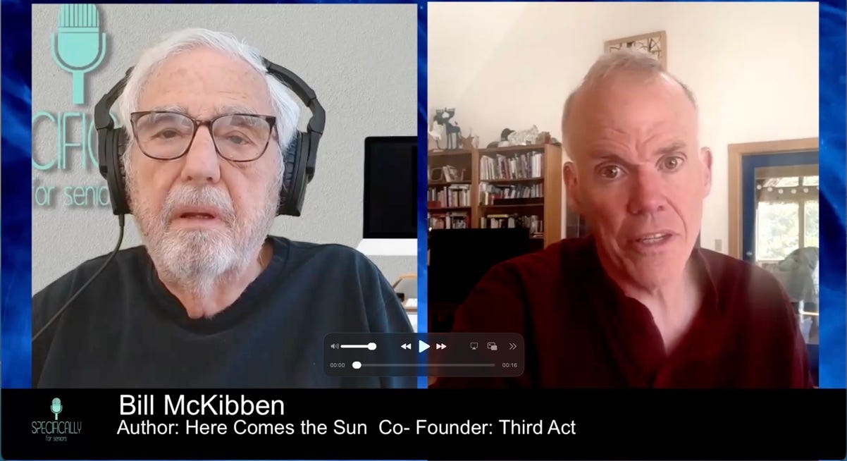 "Fossils Against Fossil Fuels: Bill McKibben on Why Seniors Are Climate's Secret Weapon"