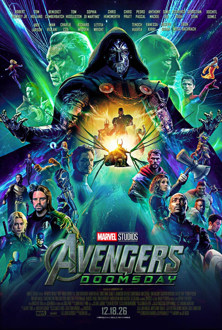 AVENGERS DOOMSDAY Poster 4k 2026 December by mrandrew7w7 on DeviantArt AVENGERS DOOMSDAY Poster 4k 2026 December by mrandrew7w7 on DeviantArt