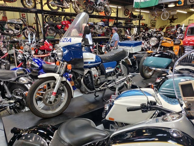 Visited Billy Joel's 20th Century Cycles today, a shop and showroom of many  (but not all) of his bikes. Many Guzzis! : r/MotoGuzzi
