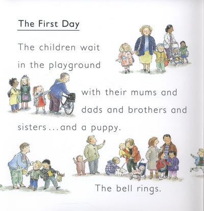 Starting school by Allan Ahlberg (9780723273462)