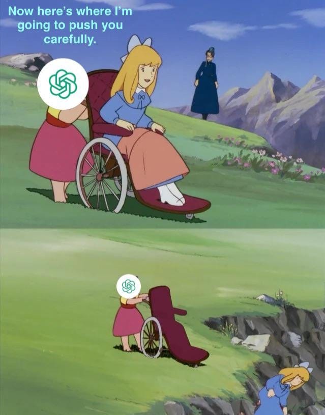 r/ChatGPT - The fix for “sycophantic” was “disagree with them no matter what” it seems.