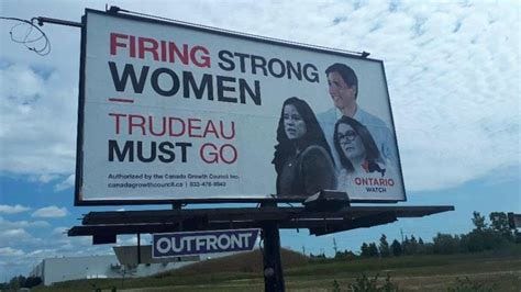 Trudeau Billboards Railing Against The Prime Minister Have Gone Up In ...