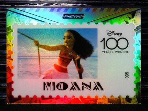 2023 Phantom Disney 100 Wondrous Character Trading Cards