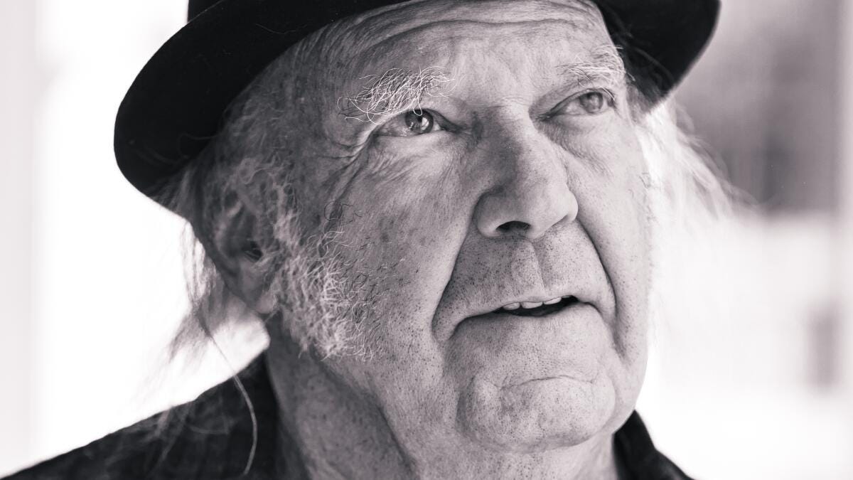 Neil Young is still a hippie at heart: 'I feel a lot of hope' - Los Angeles  Times
