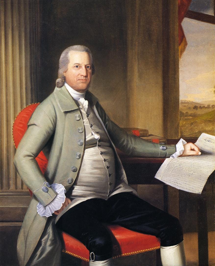 Ralph Earl, Oliver Wolcott, 1789. Oil on canvas. Courtesy of the Museum of Connecticut History.