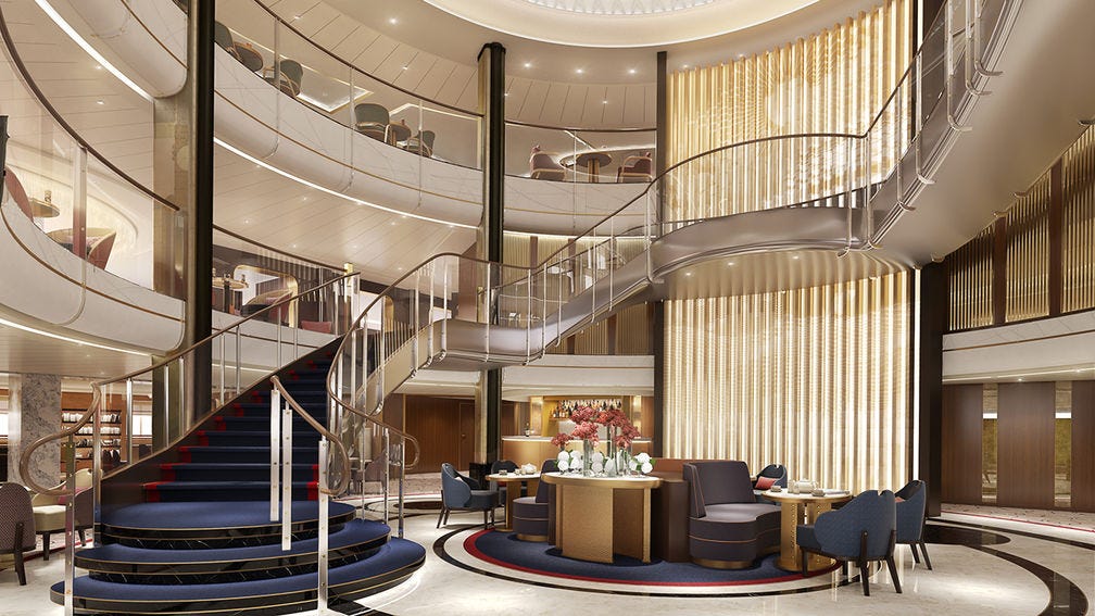 Cunard's New Ship, Queen Anne, Is Designed to Impress | TravelAge West