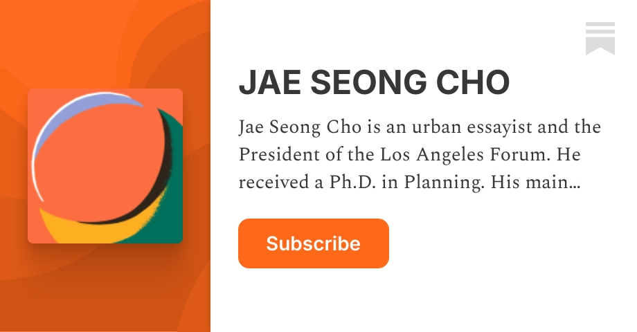 JAE SEONG CHO | Substack