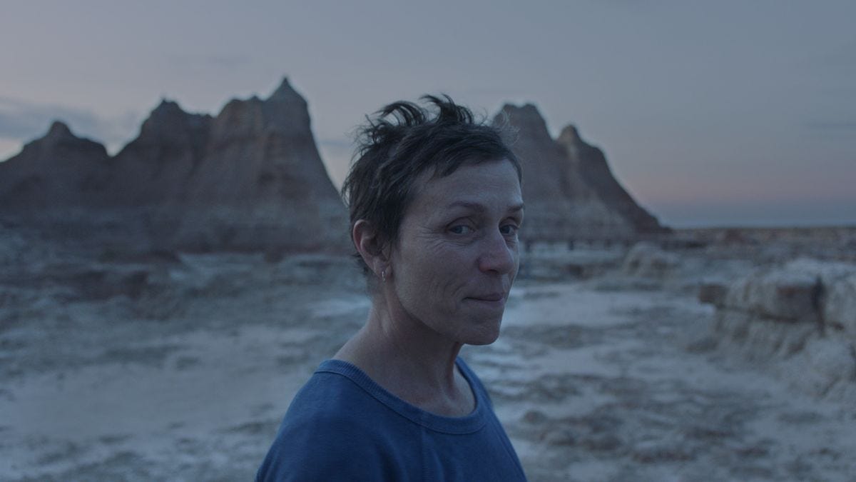 Nomadland (2020) directed by Chloé Zhao • Reviews, film + cast • Letterboxd