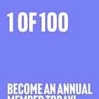 1 of 100: Become an Annual Member at Raising Mothers!