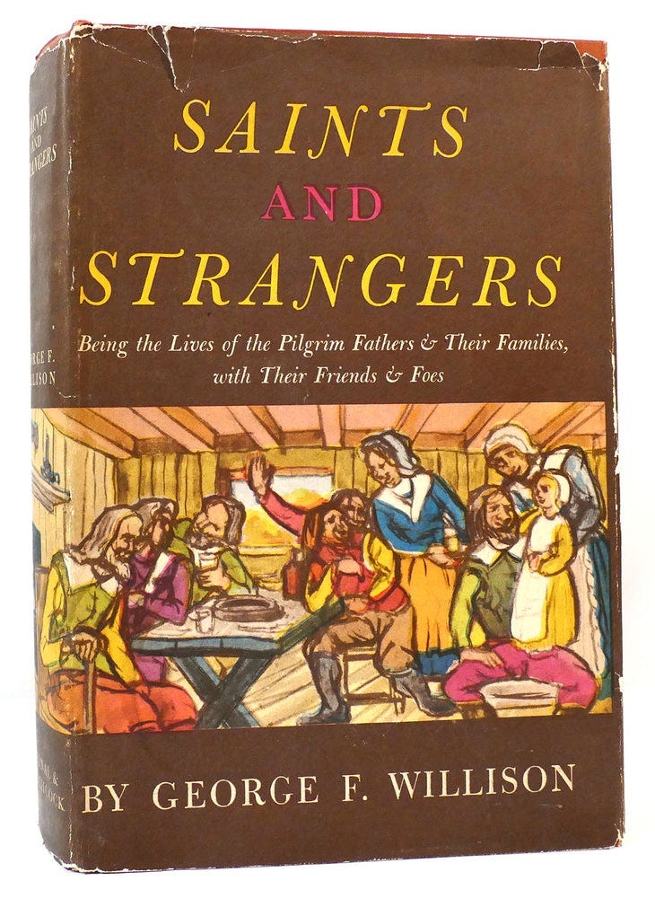 SAINTS AND STRANGERS | George F. Willison | Book Club Edition SAINTS AND STRANGERS | George F. Willison | Book Club Edition