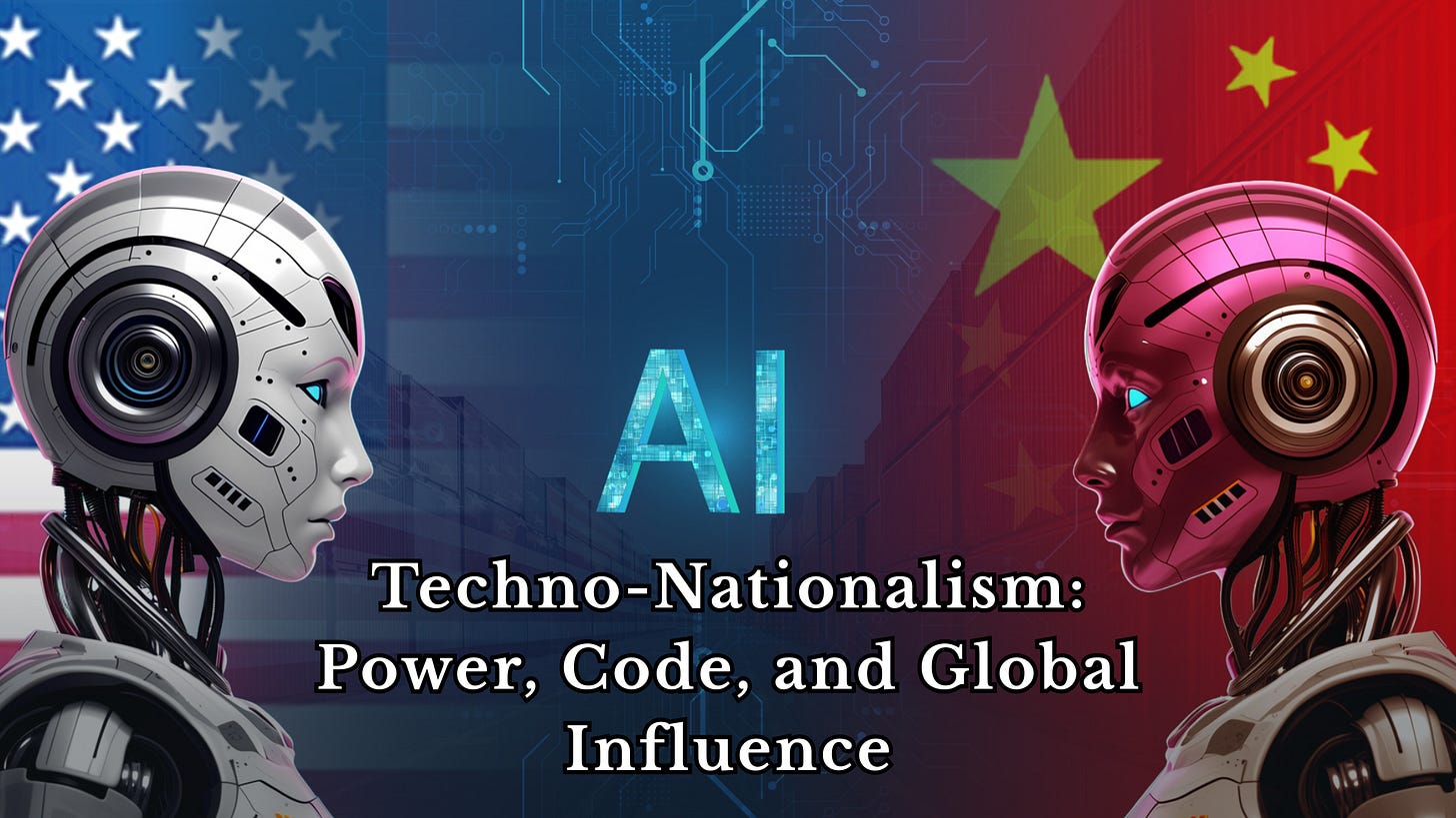 Techno-nationalism: The global power struggle is shifting from land and oil to chips, cloud, and code. Techno-nationalism: The global power struggle is shifting from land and oil to chips, cloud, and code.