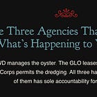 The Three Agencies That Approve What’s Happening to Your Bay