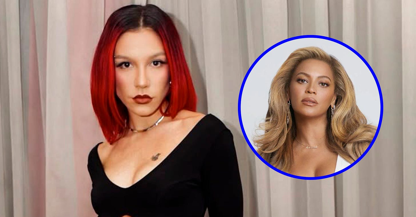 priscilla é fã declarada da beyoncé!! (instagram)