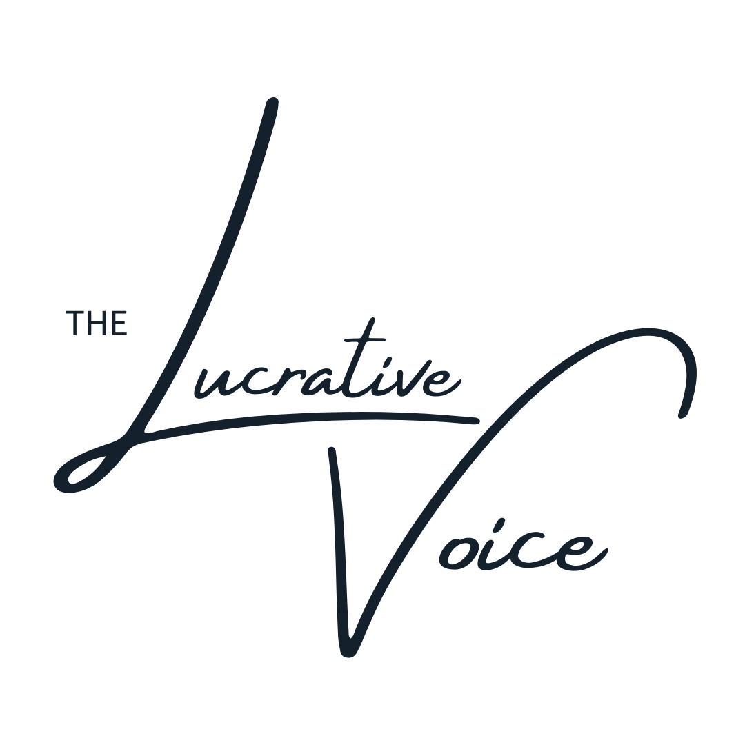 The Lucrative Voice logo