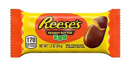 Reeses Milk Chocolate Peanut Butter Egg Easter Candy Pack - 1.2 Oz -  acmemarkets