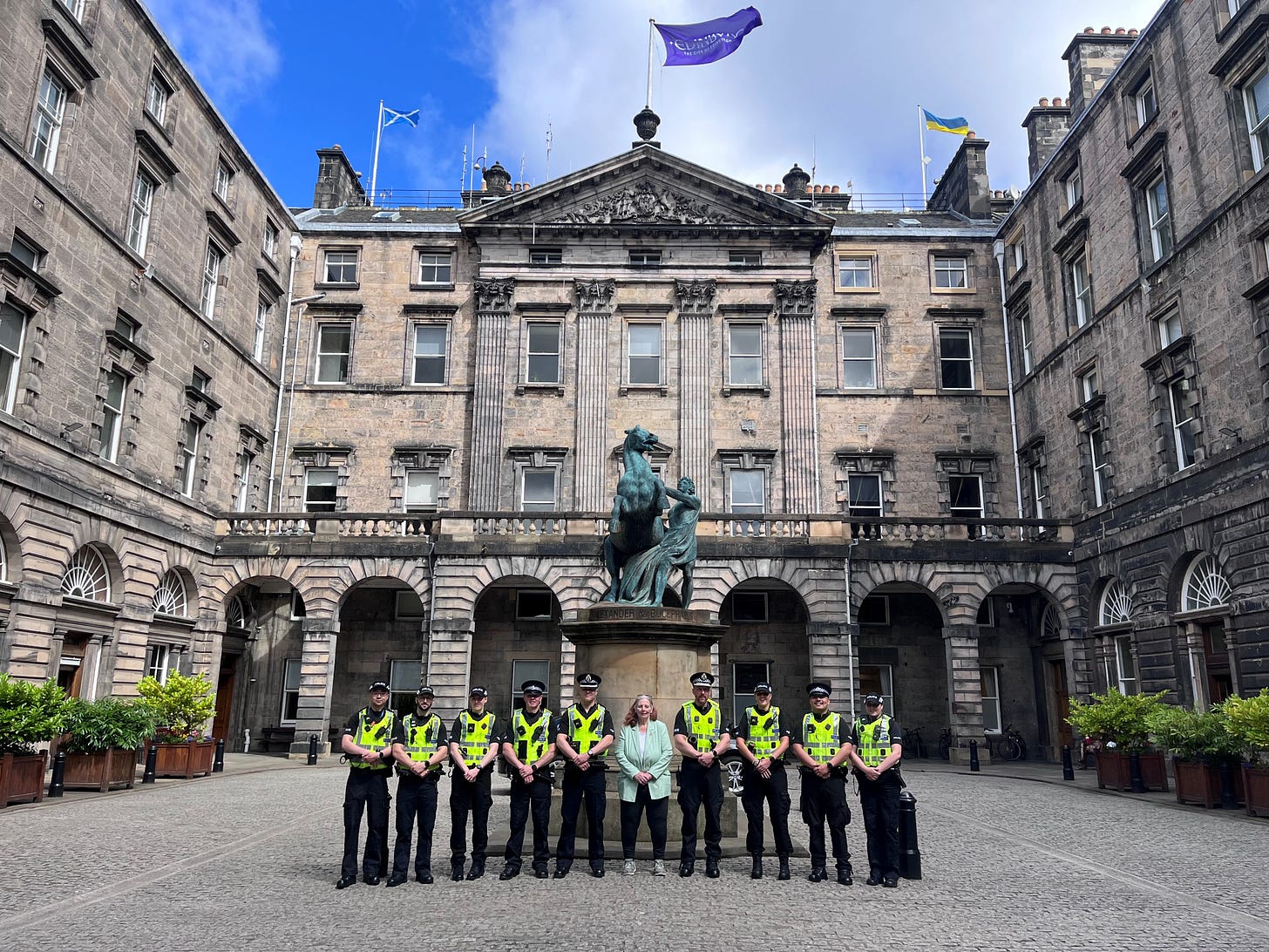 Launch of Edinburgh Division City Centre Policing Unit