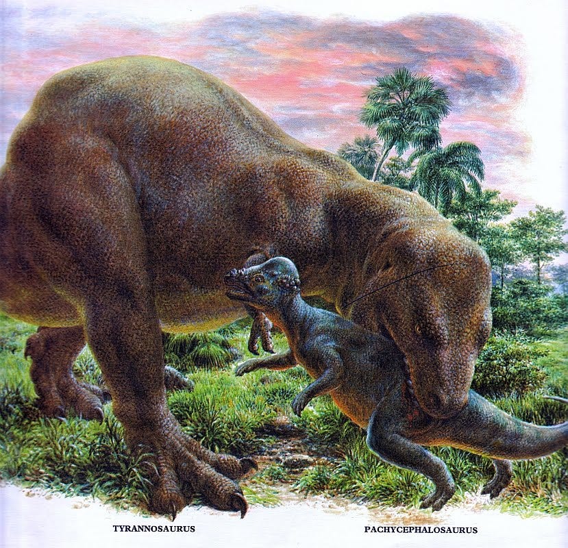 Love in the Time of Chasmosaurs: Vintage Dinosaur Art: Dinosaurs and Other  Prehistoric Reptiles