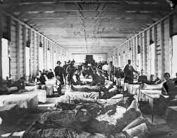 Civil War: Hospital. /Npatients In A Ward Of A Union Army Hospital,  Probably In Washington, D.C., C1864. Poster Print by Granger Collection -  Item # VARGRC0130282 - Posterazzi