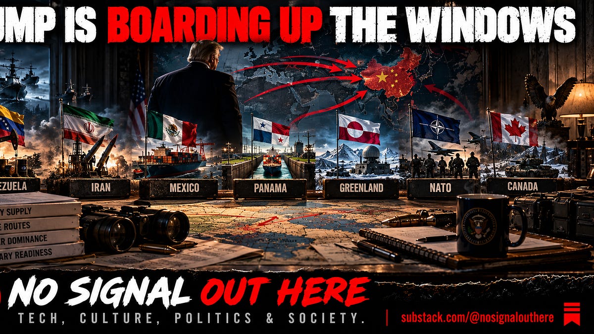 Trump is boarding up the windows