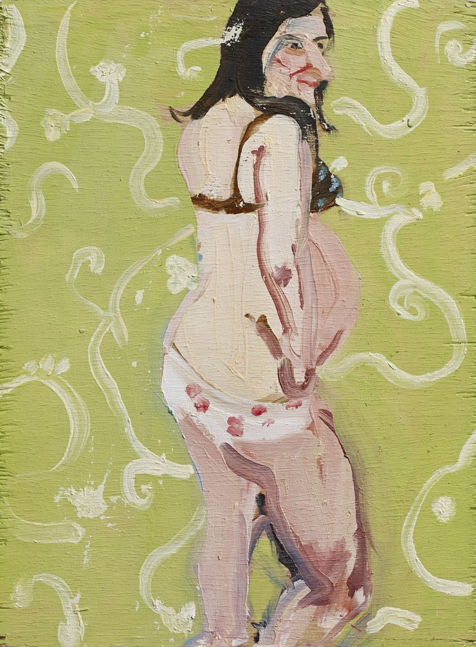 Chantal Joffe: Painting pregnancy and parenthood - BBC News