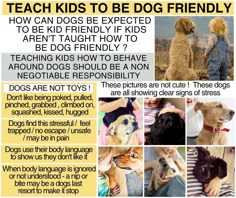 May be an image of 4 people, dog and text