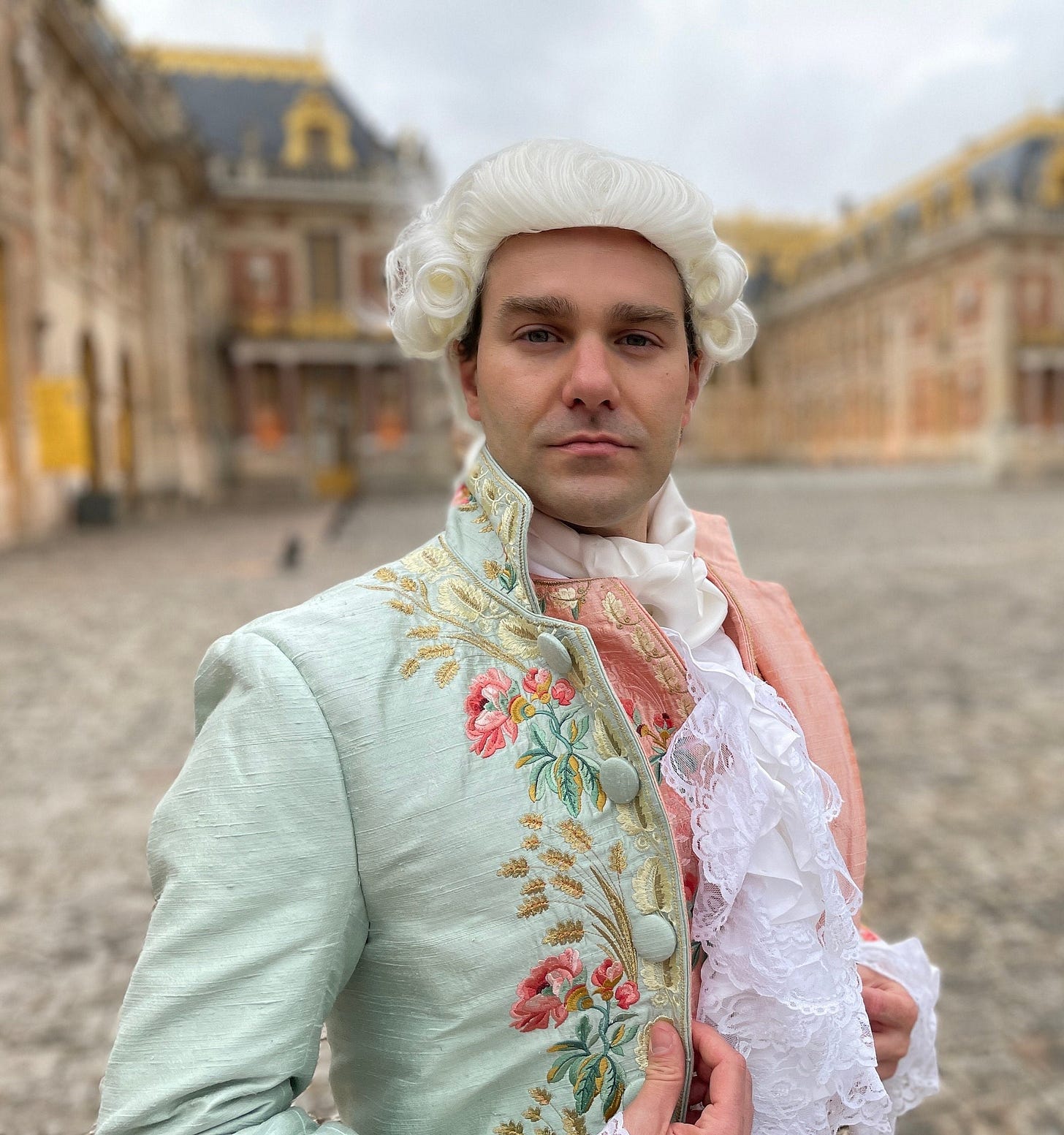 Men's 18th Century, Rococo, 1780s French Court Ensemble - Made To Order  SIZES 34 to 56