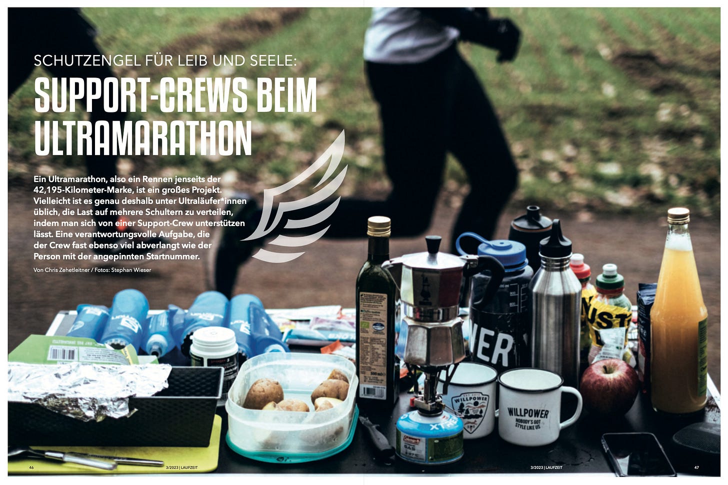 lead photo for supporter story in Laufzeit Magazin lead photo for supporter story in Laufzeit Magazin