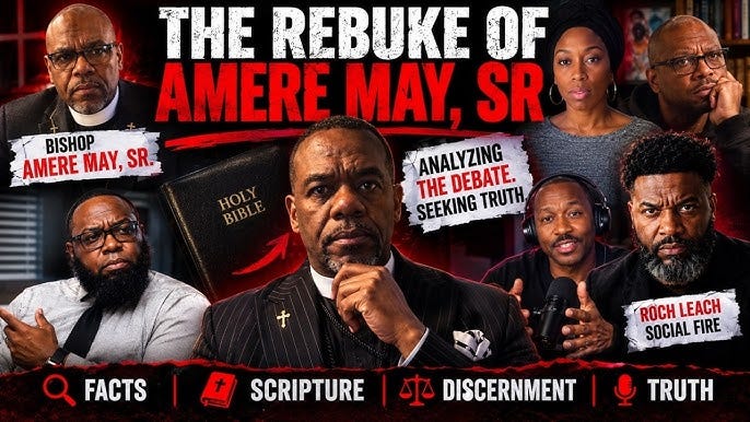 Bishop Amere May Sr. Says “The Bible Is NOT God's Word” — WHAT?! - YouTube
