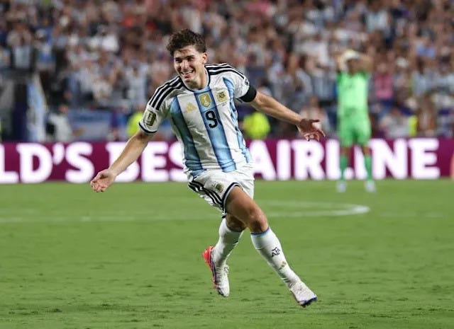 Argentina's Julián Álvarez Drawing Major Transfer News Amid World Cup Final - Yahoo Sports Argentina's Julián Álvarez Drawing Major Transfer News Amid World Cup Final - Yahoo Sports