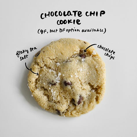 gluten free chocolate chip cookie