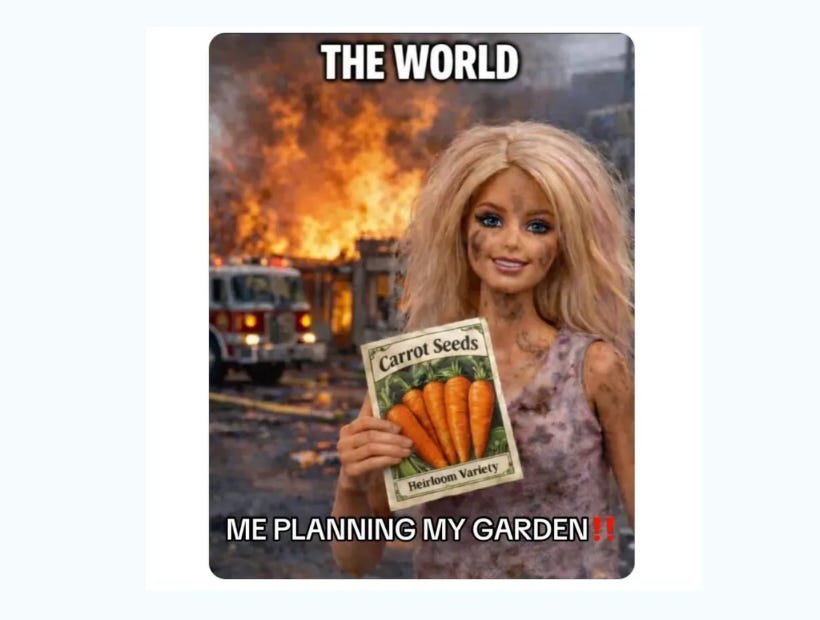 barbie does garden