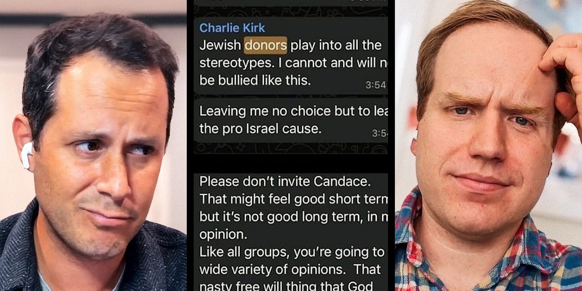Leaked Charlie Kirk Messages Spark Rift Inside Turning Point USA