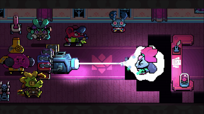 A GIF of Pippit interrupting the lazer