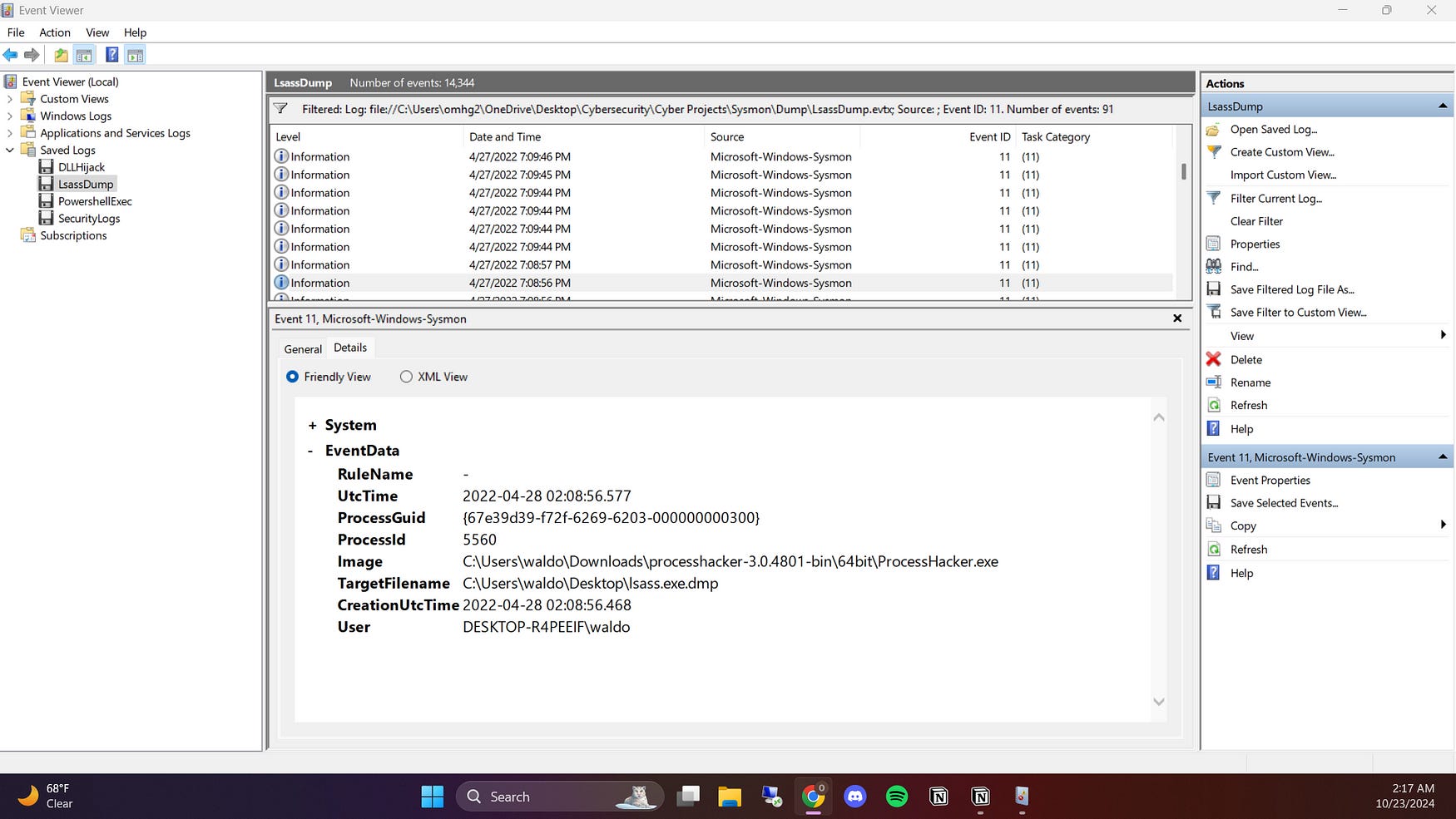 Detecting Malicious Activities with Sysmon - by Omar Haggag